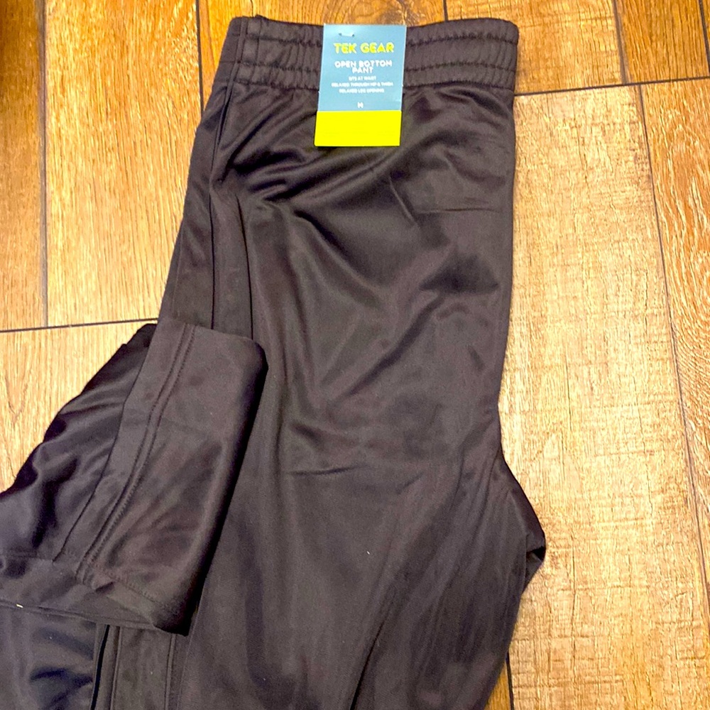 NWT Tek Gear® Open Bottom Tricot Pant